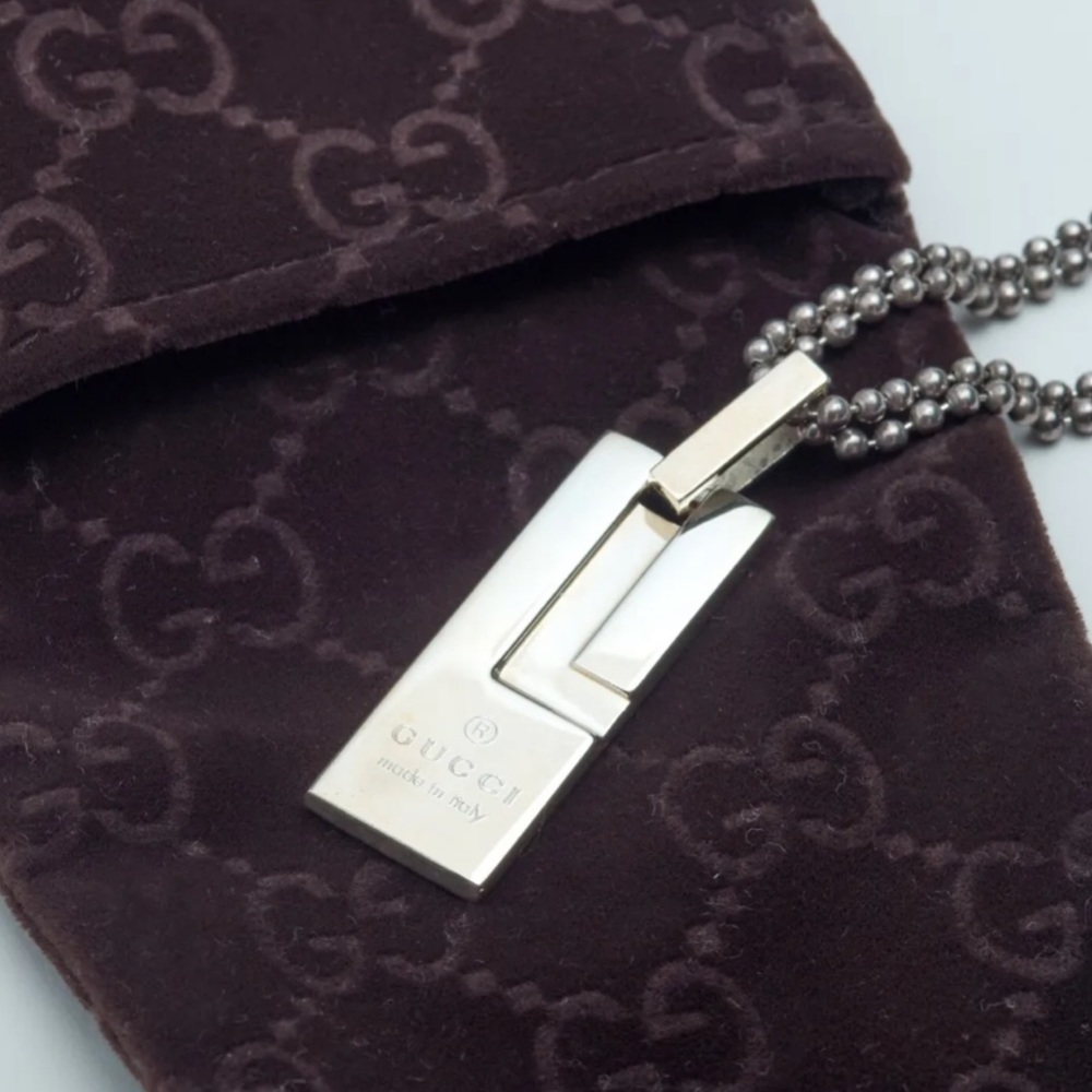 Gucci Luxury Statement Necklace 925 Sterling Silver